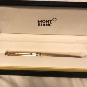 Imitation gold Mont Blanc pen